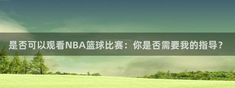 nba无插件直播飞速体育直播：是否可以观看NBA篮球比赛：你是否需要我的指导？